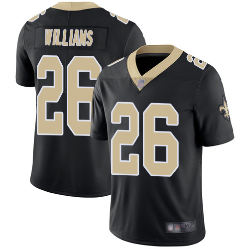 Men New Orleans Saints Limited Black P J Williams Home Jersey NFL Football 26 Vapor Untouchable Jersey